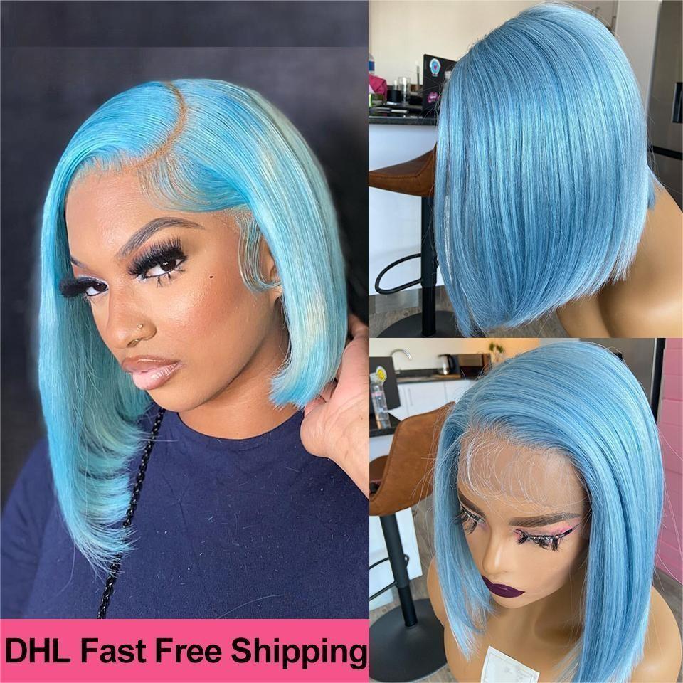 Short Pixie Cut Wig Human Hair Cheap - Wig Bob Pendek Lurus, Model Pixie,