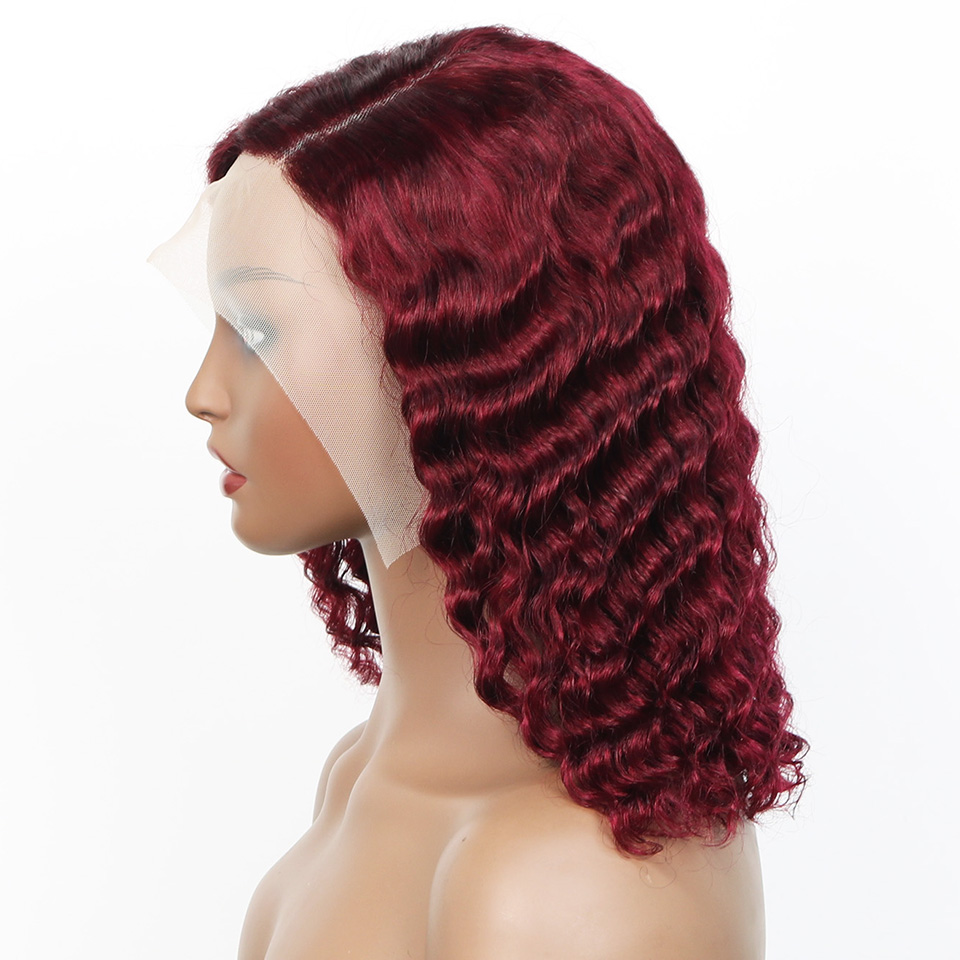 Wig rambut manusia pendek berg - Glueless Wear And Go Human Hair Wig ulasan dan harga