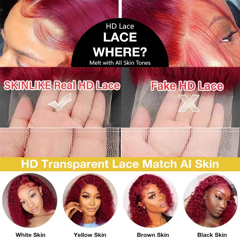 99j Wig Rambut dengan Model Ge - Hd Lace Frontal Wig Human Hair Pre Plucked ulasan dan harga