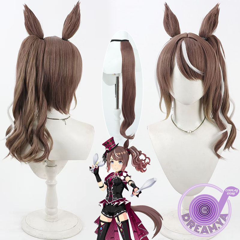 Wig Cosplay Highkey Hallowed U - Synthetic Wigs ulasan dan harga