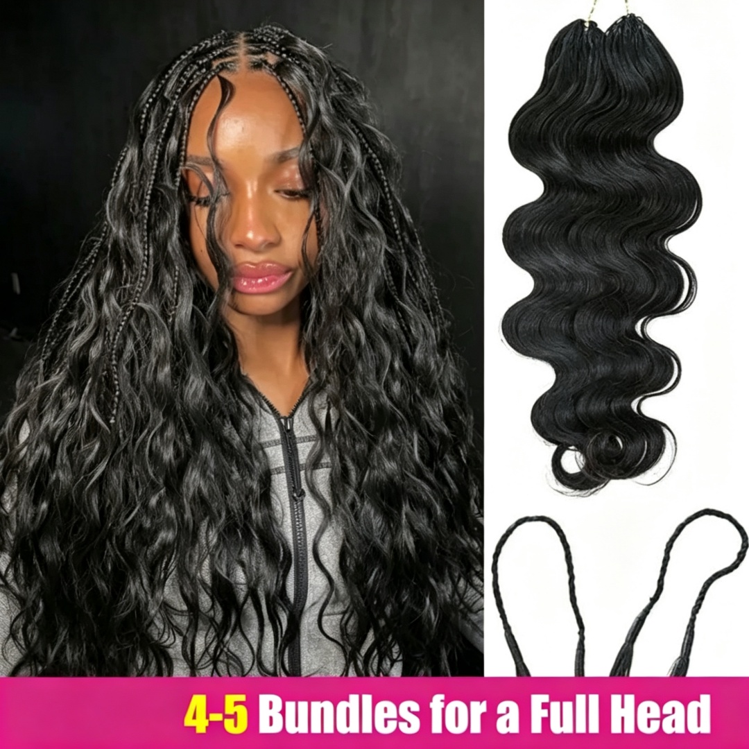 Ekstensi Rambut Manusia Model  - Hair Bundles ulasan dan harga