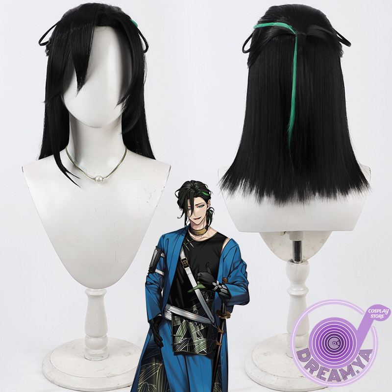 Wig Cosplay Sasanuki Touken Ra - Synthetic Wigs ulasan dan harga