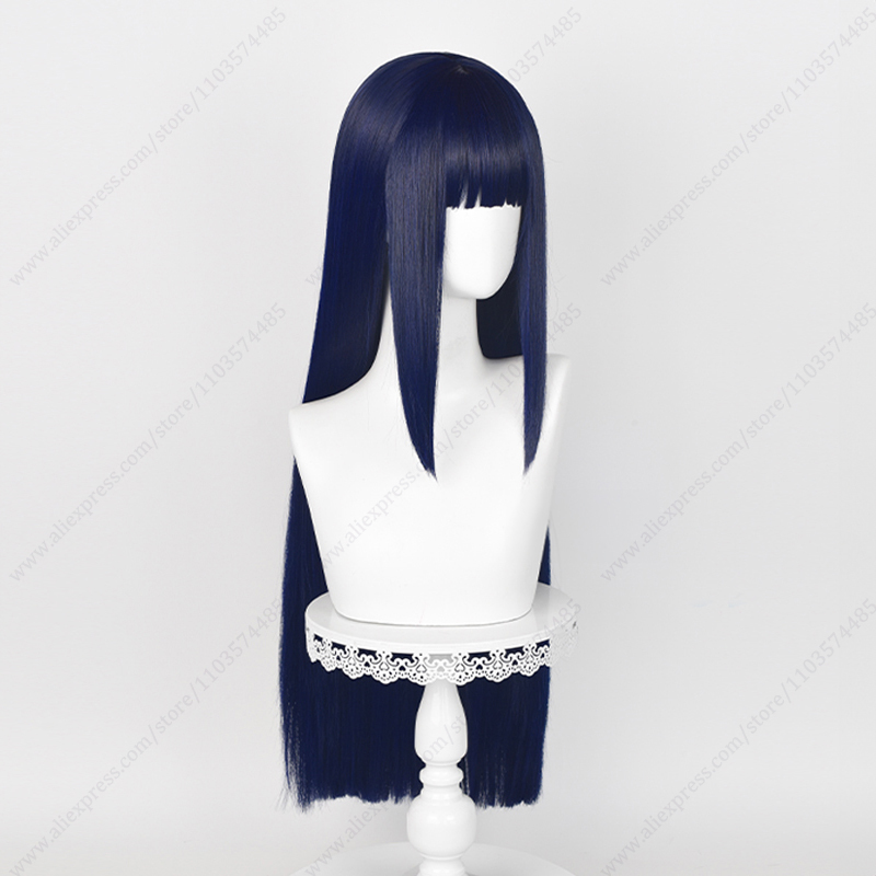 Wig Cosplay Hinata Hyuga Biru  - Synthetic Braided Wigs For Black Women ulasan dan harga