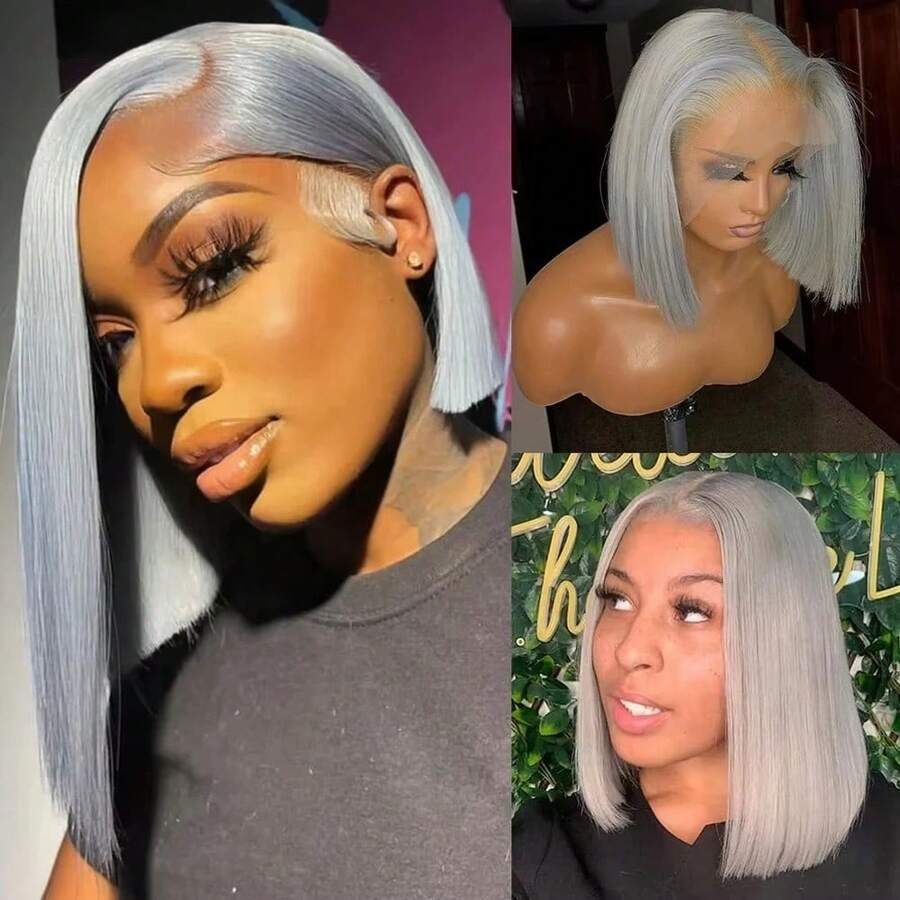 Wig rambut manusia lurus model - Glueless Wear And Go Human Hair Wig ulasan dan harga