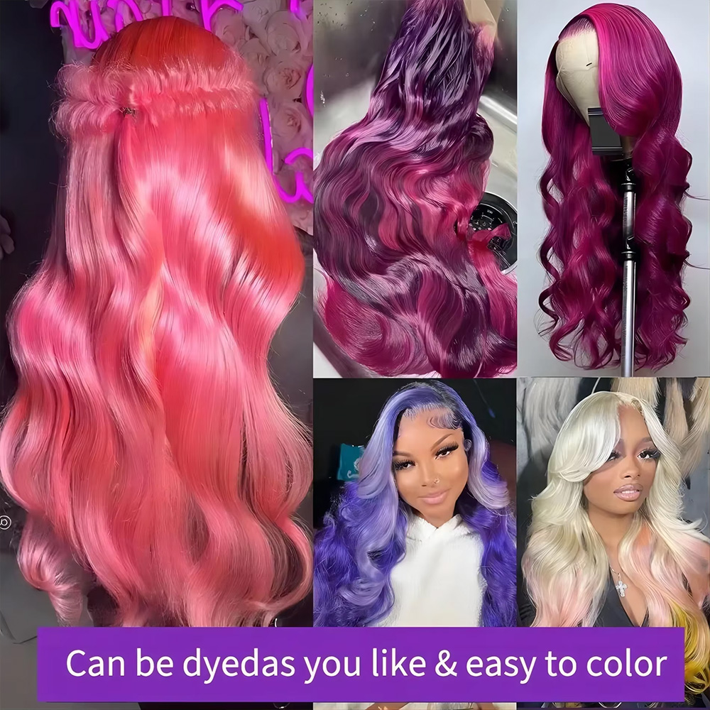 Smilegirl, wig rambut manusia  - 613 Blonde Body Wave Lace Front Wig ulasan dan harga