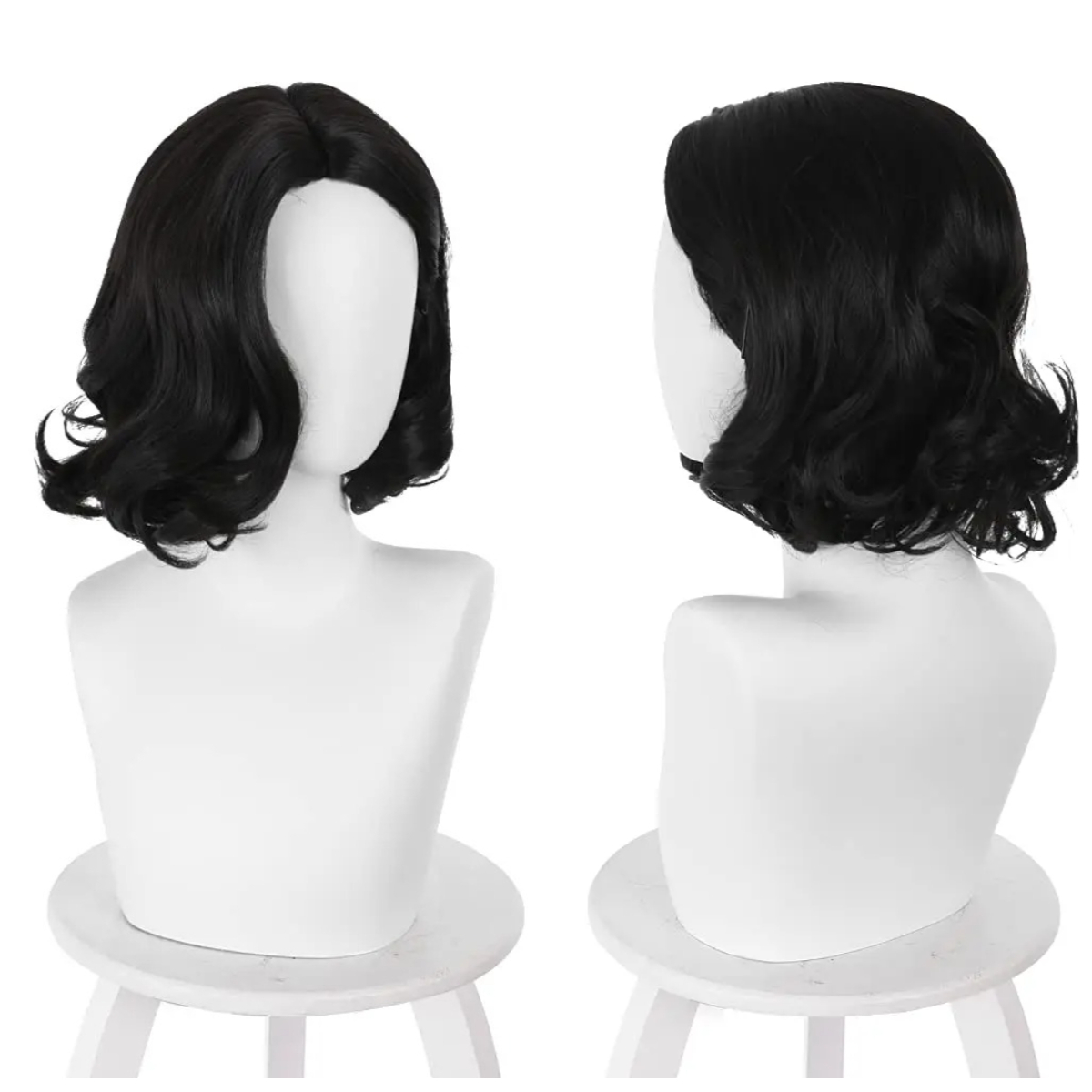 Wig sintetis pendek hitam berg - Synthetic Braided Wigs For Black Women ulasan dan harga